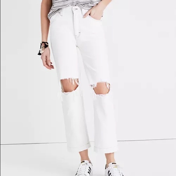 Madewell x Where I Was From Slim Straight Jeans - Picture 4 of 6